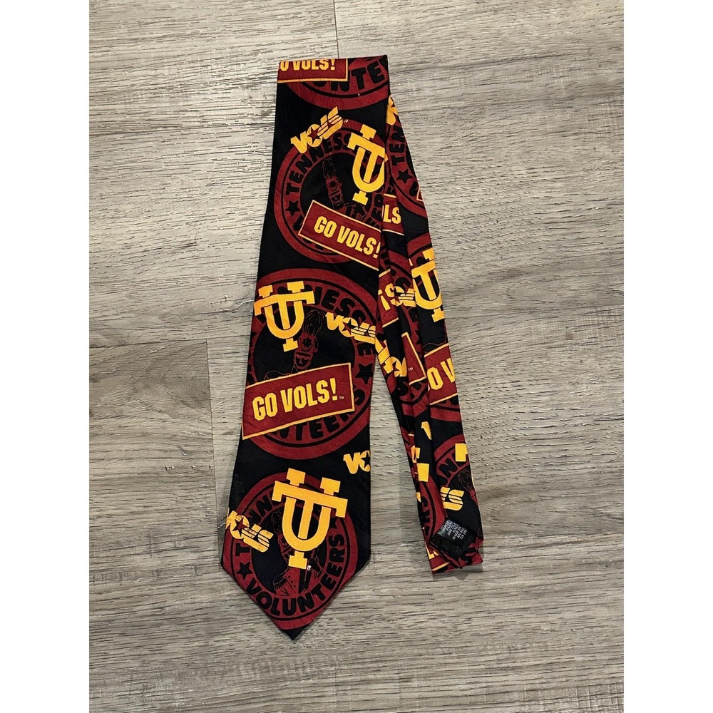 Vintage Tennessee Volunteers Tie Mens NCAA Basketball Go Vols RM Sport 90s
